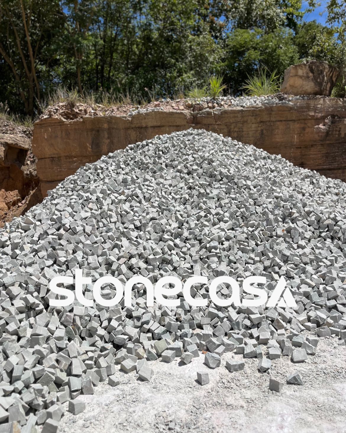 Calçada de Pedra Portuguesa Branca | Stone Casa calçada de pedra portuguesa branca mosaico português | Stone Casa